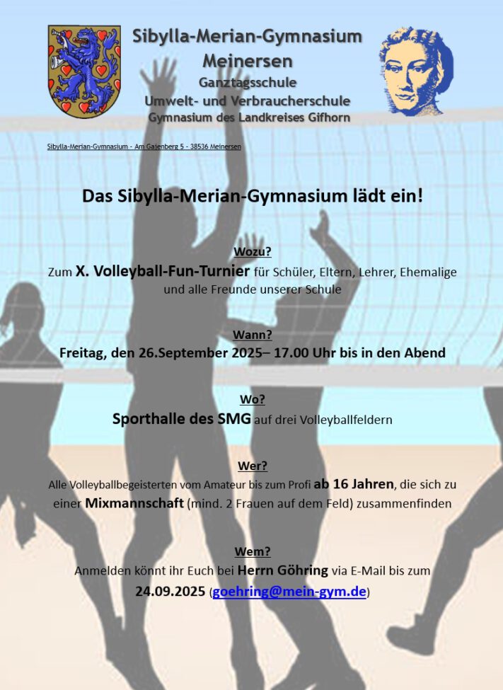 Volleyball Flyer 2025